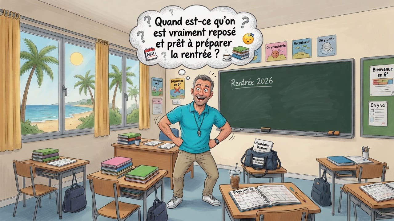 C'est quand qu'on est reposé ?
