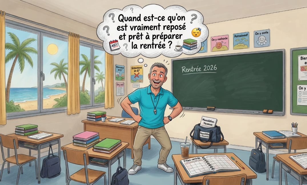 C'est quand qu'on est reposé ?