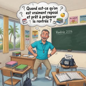 Image de : C'est quand qu'on est reposé ?