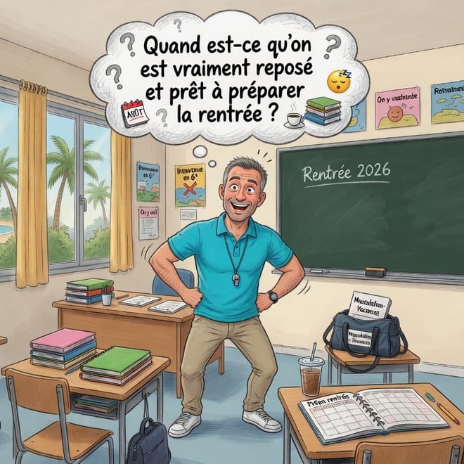 Image de : C'est quand qu'on est reposé ?